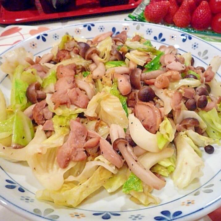 鶏肉と野菜のみそ炒め♪